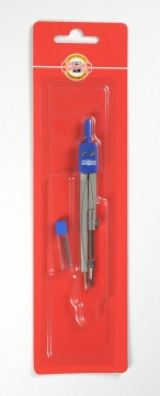 Циркуль металл. KOH-I-NOOR +зап.гриф, блистер