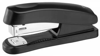 Степлер Deli 24/6, на 20 листов, черный, 100 скоб