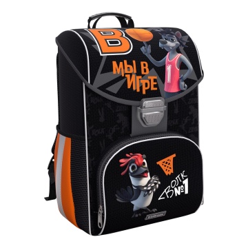 Ученический ранец с грудной перемычкой ErichKrause ErgoLine 15L Ну, погоди! Каникулы (Баскетбол)