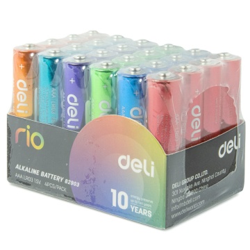 Батарейка LR-03 (ААА) Deli Rio , блистер, цена 1 шт