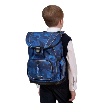 Ученический рюкзак с пластиковым дном ErichKrause ErgoLine 16L Sea Camo