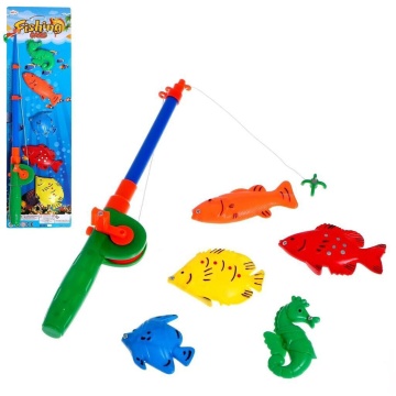 Рыбалка 5 предметов, удочка, рыбки