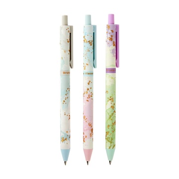 Ручка шар. BV автомат. "Primavera" 0,5мм, синяя, 3 вида