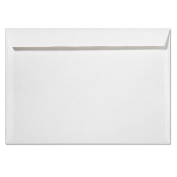 Конверт 229*324мм силик..лента, 100гр, серая запечатка