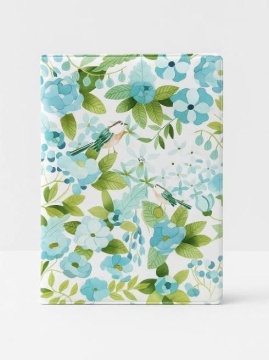 Обложка для паспорта ПВХ "Pattern Blue" плотность 600 мкм