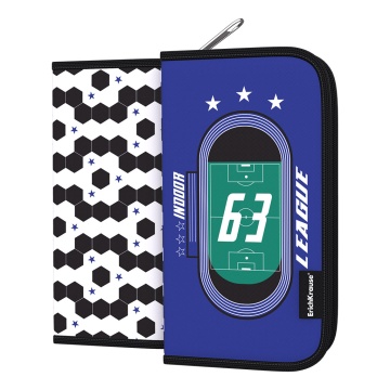 Пенал-книжка без наполнения ErichKrause 110x205x25мм Mega Goal