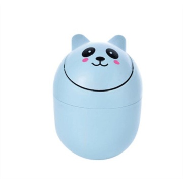 Контейнер для мусора наст."deVENTE. Kitties" с крышкой, голубой