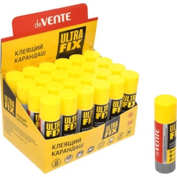 Клей карандаш deVENTE. Ultra Fix" 15 гр. PVA-P основа