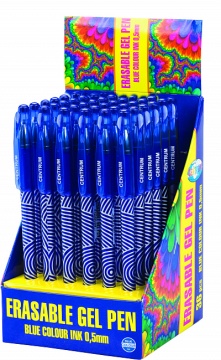 Ручка гелевая стираемая Centrum "Eraseble" синяя, 0,5мм