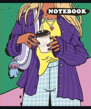 Тетрадь А5 48л кл. ПЗБМ "Жизнь в цвете" софт-тач