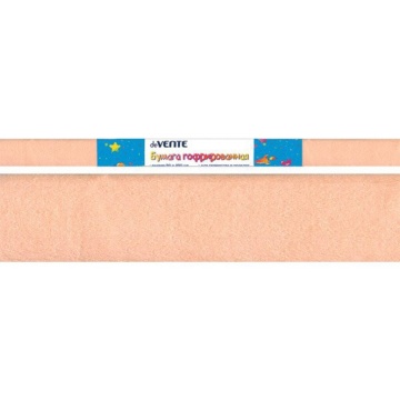 Бумага подел. 50*250 32 г/м рулон креп кремовая