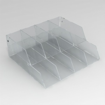 Подставка для линеек "Компакт" 400*120*300мм, оргстекло 3мм