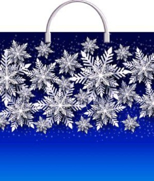 Пакет 36*37см (100мк) с пластиковой ручкой "Синева" ПВД