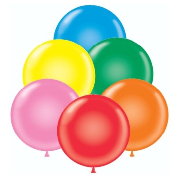 Шар Пастель 24" ассорти 10 шт. в уп.