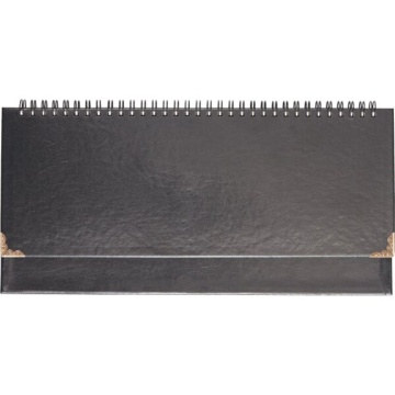 Планинг недат. 294*142мм 64л., гребень, иск.кожа "Bellagio" тм. синий, тв. обложка