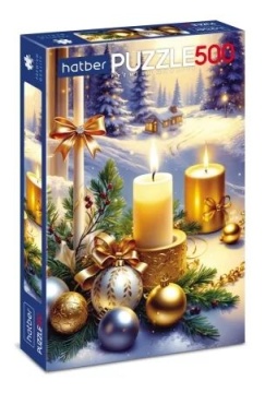 Пазлы  500 элементов  330*480мм.  "Зимняя сказка"