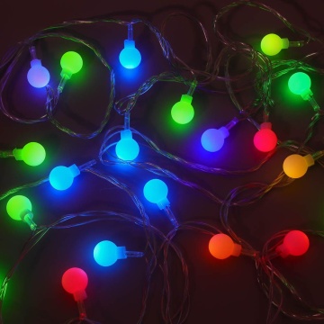 Гирлянда электрическая 15м 60LED светодиодная, нить, 8 режимов, 220В, мультицвет