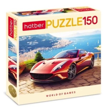 Пазлы  150 элементов  220*330мм.  "Красная молния"