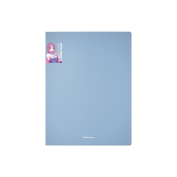 Папка на 2 кольцах пластиковая ErichKrause Soft Manga, 24мм, A4, ассорти (в пакете по 4 шт.)