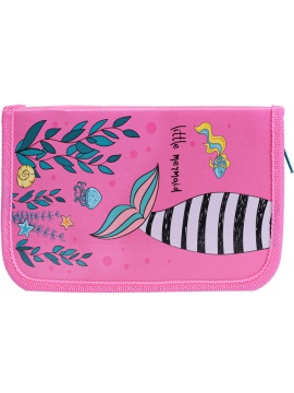 Пенал 1 отд. (190*115*30) молния, лам.картон "Русалкин хвост"