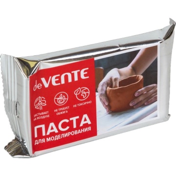 Глина для лепки deVENTE. HOBBY CREATIVE , терракотовая 150гр., самозатвердевающая