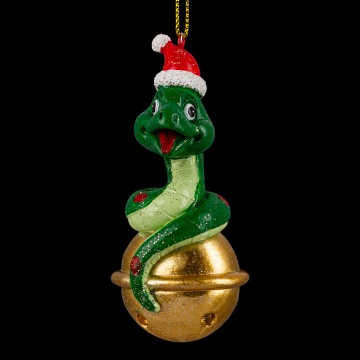 Украшение ErichKrause Decor Змейка на шаре 9см