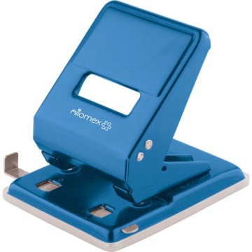 Дырокол ATTOMEX 45 лист, металл, синий