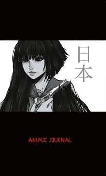 Записная книжка А5  80л. 7БЦ "Аниме 7" мат.лам., выб.УФ-лак