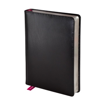 Ежедневник недат. А5 176л., кожзам, тв.обл. "Parliament. Черный" ляссе