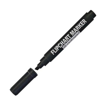 Маркер Сentropen FLIPCHART 1-4,6мм чёрный