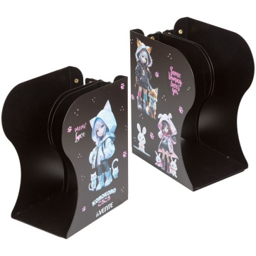 Подставка для книг "Korokoro" 19*15см полностью металл, телескопическая