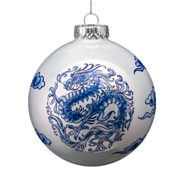 Шар ErichKrause Decor Китайский дракон 10см, стекло