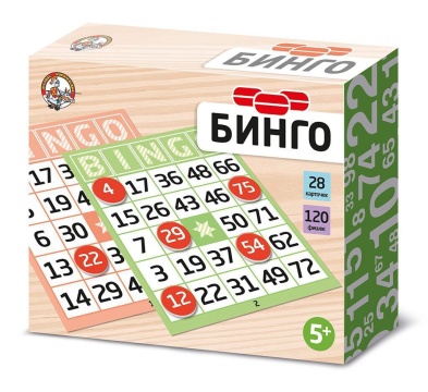 Игра настольная "Бинго" 5+