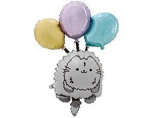 Шар фольга 26" "ПушМяу на воздушных шарах" 67см