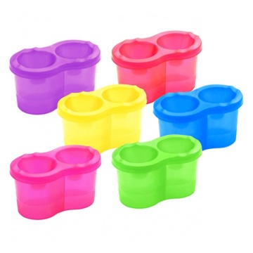 Стакан-непроливайка двойной Гамма, неоновые цвета, ассорти(10122040)