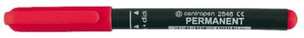 Маркер перманентный 1,0мм, красный
