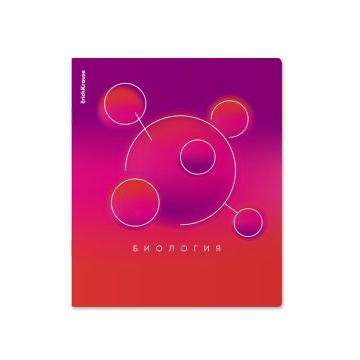 Тетрадь школьная ученическая ErichKrause Gradient, Биология, 36 листов, клетка