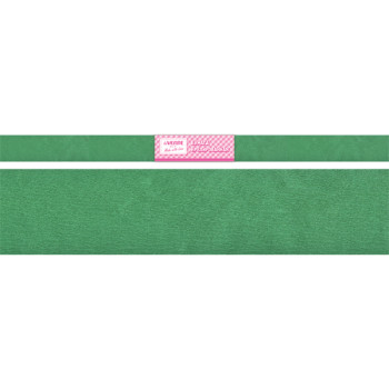 Бумага подел. 50*250 32 г/м рулон   креп изумрудная