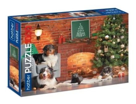 Пазлы 1000 элементов  480*680мм. "Верные друзья" Premium