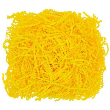 Наполнитель бумажный 50гр, 3 мм, канареечно-желтый