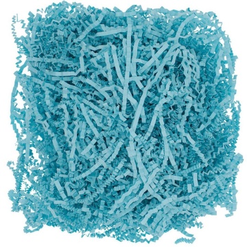 Наполнитель бумажный 50гр, 3 мм, голубой