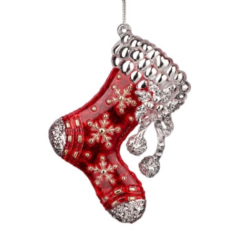 Украшение ErichKrause Decor Носок рождественский 12см