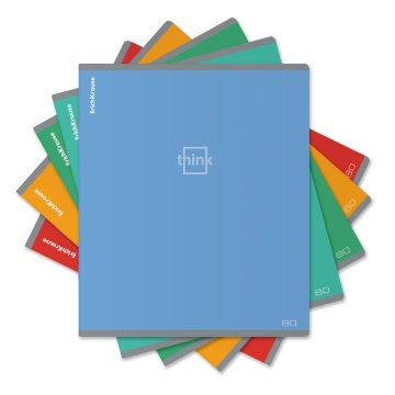 Тетрадь А5  80л кл. Erich Krause "Think",MIX-PACK