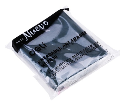 Ластик Deli  для ретуширования, 42*42*12мм, КЛЯЧКА