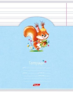 Тетрадь А5 12л лин.узкая Hatber "Лохматики", белизна 98%