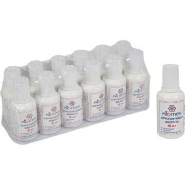 Корректирующая жидкость Attomex, 16мл. на спирт. основе