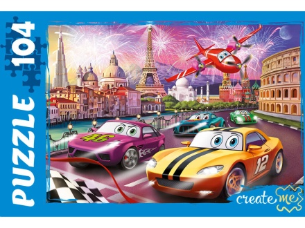 Пазлы  104 элемента 270*330см "Кртой вираж"