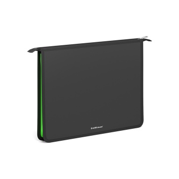 Папка для тетрадей на верхней молнии пластиковая ErichKrause Matt Accent, A4, ассорти (в пакете по 4