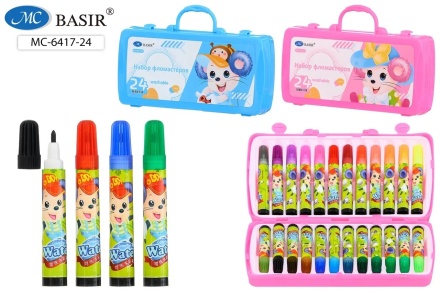 Фломастеры "МЫШКИ". 24 цвета