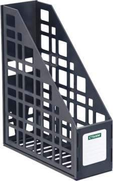 Накопитель д\бумаг верт.сборный 1 отд. чёрный